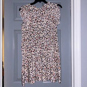 Ladies, short sleeve short dress knee link